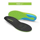 Superfeet Flexmax Athletic Comfort Shoe Insoles, Emerald, Large/10.5-12 Women's/9.5-11 Men's M US
