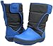 Crocs Kids' LodgePoint Snow Boot, Slate Grey/Ocean, 9 M US Toddler