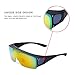 Anti Fog Anti Scratch Safety Goggles Sunglass FLIP UP Polarized Sunglasses Driving Glasses UV400 Fitover Sunglasses for men and women (Red, 5.8)