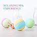Liberex Bath Bombs Kit - Bomb Cosmetics with Organic Natural Essential Oils, Relax and Moisturize Dry skin, Gift set for Her, Mum, Women and Girls, 6 Scents x 100g