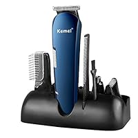 Grooming Kit, T-Antrix 8 in 1 Professional Mens Shaver Rechargeable Waterproof Beard and Mustache Trimmer,Noes and Ear Hair Trimmer, Hair Clippers for Men Barbers Salon with 3 Guide Combs