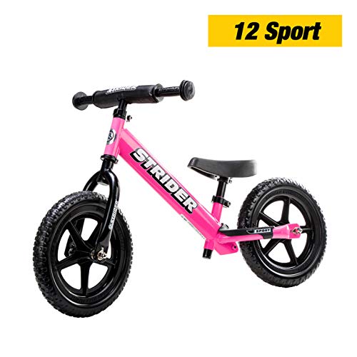 Strider Sport 2-in-1 Rocking Bike, for Ages 6 Months to 5 Years, Pink - Thumbnail 3