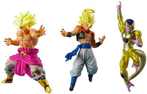 DRAGONBALL Versus DB SUPER SP 02 - 3 Different FIGURES for Collectors Collezione BROLY + GOLDEN FRIEZA + GOGETA - Bandai Gashapon