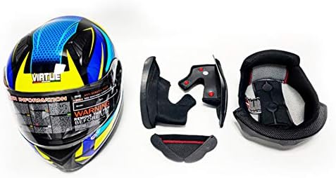 車 バイク 大型家電 ヘルメットフルフェイスヘルメットオートバイ Dotは大人青年男性と女性のためのフェイスシールド付きストリートバイクヘルメットバイク 原付ヘルメットレーシングヘルメットカートヘルメットを承認しました B08jm