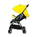 KidsEmbrace Batman Lightweight Compact Stroller, DC Comics Collapsable Stroller with Canopy, Yellow, 7701BATYL