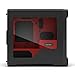Phanteks PH-ES215P_SRD Enthoo Evolv Mini iTX Tower Case, Window Case, Red