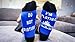 SIHUAN Do Not Disturb - I'm Playing Fort nite Novelty Ankle socks - Boys (Blue, Medium (4-10)