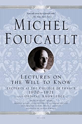 On the Government of the Living: Lectures at the Collège de France