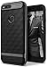 Google Pixel XL Case, Caseology [Parallax Series] Modern Slim Geometric Design [Black] [Textured Grip] for Google Pixel XL (2016)