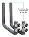 Magma Products Removable Rail Mounted Kayak/SUP Rack - 20in