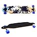 Ancheer Drop-through Skateboard Professional Speed Long Skateboard 42 inch