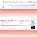 Xubox Women's Hair Remover, Portable Women's Painless Hair Remover, Ladies Electric Hair Shaver Waterproof Facial Hair Removal Epilator Razor for Women Face, Lip, Chin and Cheek, Pink