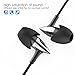 UiiSii Hi-705 Earbuds In-Ear Headphones HiFi Noise Isolating Lightweight Headset with Microphone and Volume Control (Black)