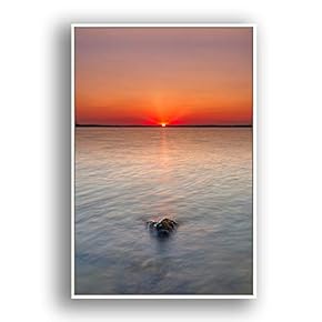 Framed Canvas Wall Art for Living Room, Bedroom Coast and Sea Canvas Prints for Modern Home Decoration Ready to Hang - 16"x24" inches