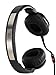 JBL J55i High-Performance On-Ear Headphones with JBL Drivers, Rotatable Ear-Cups and Microphone - Black