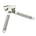 HeyLR Stainless Steel 18/8 Garlic Press Oval Handle Crush Garlic Cloves and Ginger with Ease