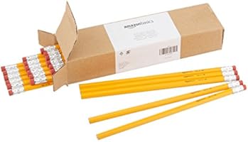 AmazonBasics - Lapiceros nº 2 HB de madera (24 unidades): Amazon.es: Oficina y papelería
