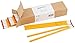 Amazon Basics Woodcased #2 Pencils, Unsharpened, HB Lead, Box of 24 Count, Yellow