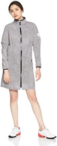 Amazon マスターバニー レディース レイン ワンピース セットアップ 対象 チェック 柄 158 808 ゴルフ レインウェア 1 ネイビー 日本 1 M 日本サイズm相当 レインウェア 通販