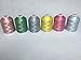 Sinbel Polyester Embroidery Thread 6 Variegated Colors For Brother Babylock Janome Singer Pfaff Husqvaran Bernina Machines (1)