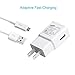 Sharko Adaptive Fast Charger Kit for Samsung Galaxy S7/S7 Edge/S6/Note5/4/S3 (White)