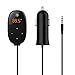 FM Transmitter, Doosl FM Transmitter Wireless Radio Car Kit with 3.5mm Audio Plug, Car Charger Adapter for iPhone, Samsung, HTC, MP3, MP4