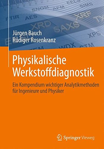 Physikalische Werkstoffdiagnostik: Ein Kompendium wichtiger Analytikmethoden für Ingenieure und Physiker (German Edition)