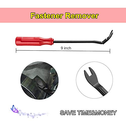 240PCS Bumper Retainer Clips Car Plastic Rivets Fasteners Push Retainer Kit Most Popular Sizes Auto Push Pin Rivets Set -Door Trim Panel Fender Clips for GM Ford Toyota Honda Chrysler