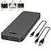QNINE NVME Enclosure for M.2 NVME SSD, USB 3.1 Gen 2 Type C Interface