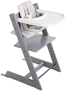Amazon.com : Stokke Tripp Trapp Bundle Set - Storm Grey : Baby