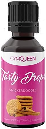 GymQueen Tasty Drops 6x30ml Snickerdoodle
