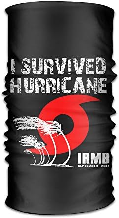 SkullMask I Survived Hurricane Irma 20 17 Seamless Horror Temperament 3D Print Face Mask Headwear Headband