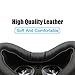 AMVR VR Face PU Leather Cover & Face Cotton Bottom Pad Replaceable for Oculus Go Headset (Easy to Wipe)