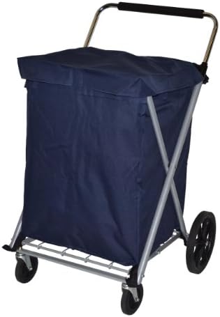 Easy Wheels Canvas Cart, Blue