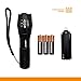 LED Flashlight High Powered - 1200 Lumens Bright Zoomable Spotlight or Floodlight - 5 Modes - Ultra Light, Pocket Size, Waterproof, Military Grade Tactical - Camping, Travel, Emergencies - SAMLITE primary