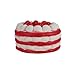 Vipe Slow Rising Slice Cake Cream Scented Slow Rising Hand Wrist Toy Color Random