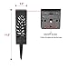 MAGGIFT 8 Pcs Solar Pathway Lights Solar Garden Lights Solar Lights Outdoor for Lawn, Patio, Yard, Walkway, Landscape (8 Pack)