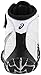 ASICS Men's Aggressor 2 Wrestling Shoe, White/Black, 7.5 M US