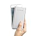 Power Bank 10000mAh Portable Charger Lightning & Micro-USB Input External Battery Pack BENANNA S1 for iPhone X 8 7 6 5 Plus iPad Cell Android Phone Samsung Galaxy Note LG Gopro And More - Silver