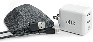 Amazon Com Smartish Magnetic Cable Manager Magnet Base Cord Organizer For Your Nightstand With 6 Ft Charging Cable And 2 Port Usb Wall Charger Silk No 2 Pencil Gray Electronics