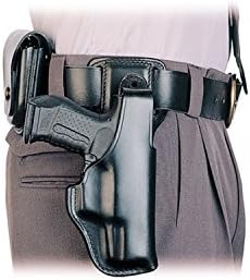 Holster PATROL-MAN Duty Slot Right hand-Black-S&amp;W 4" L-Frame, GP100, King Cobra, Taurus M66/689