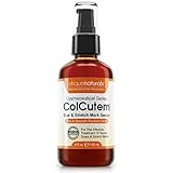 Best Stretch Mark Oil And Scar Treatment Oil - Reduce Stretch Marks And Effective Scar Tissue Treatment With ColCutem Serum Big 4 OZ Size