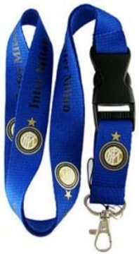 Inter Milan Football Club keychain lanyard/ID Holder (Blue)