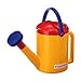 Spielstabil Classic Yellow Watering Can with 2 Sturdy Handles for Ages 18 Months and Up - Holds 1 Liter (Made in Germany)