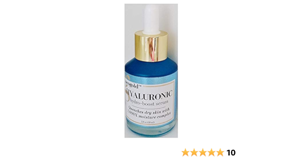 Amazon Com Neogold Hyaluronic Hydro Boost Daily Face Serum Quenches Dry Skin With 1000x Moisture Complex Belleza Y Cuidado Personal
