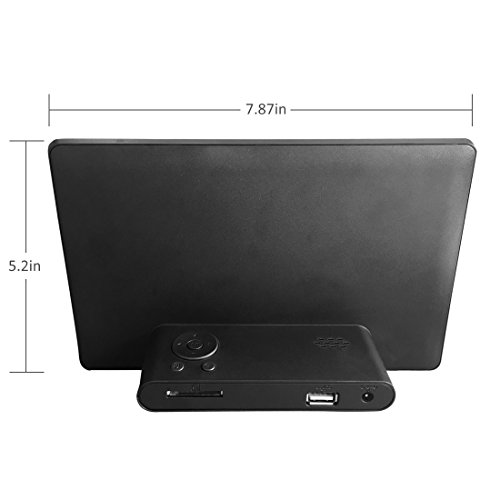 7 inch Digital Picture Frame - Simple to use - HD Screen - USB and SD Card Support - Best Frame for Slideshows - Thumbnail 3