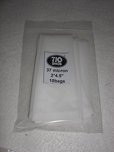Rosin Press 37u micron bags 2 x 4.5"