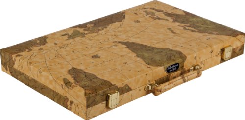 United Nations of New York Backgammon Set 18"