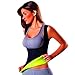 Tuesdays2 Women's Body Shaper Tank Top Weight Loss Workout Shapewear Sauna Girdles (M, Black)