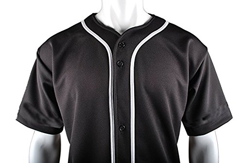 Ollie Arnes Mens Athletic Inspired Basic Button Down Baseball